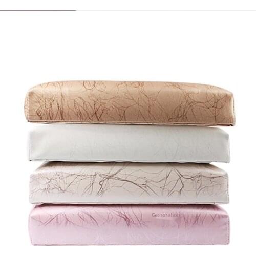 Leather hand Rest Nail Art Tool Salon Washable Cushion Sponge Holder Arm Small Pillow Pink hand Rest Cushion Pillow Manicure