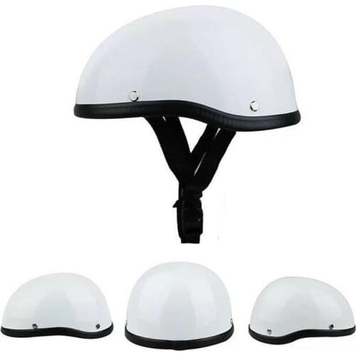 Summer Motorcycle Bicycle Helmet Men Women Retro Vintage Riding Open Face Helmet Motorbike Scooter Chopper Biker Pilot Helmet