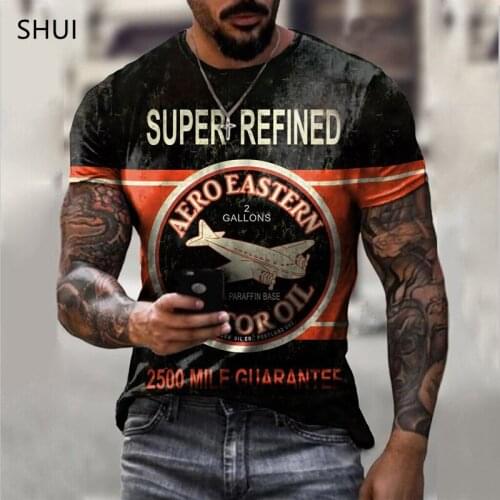 Summer New Mens T-shirt Oversized Loose Clothes Retro Short-sleeved Fashion English Letter Printing Round Neck ,ens T-shirt
