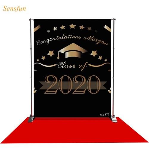 LEVOO Photographic Backdrop Class 2020 Graduation Congratulations Photography Background Photocall Photo Studio Shoot Props