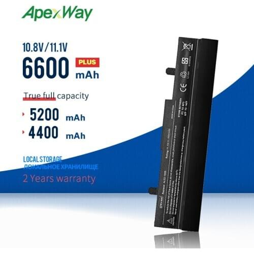 New Laptop Battery AL32-1005 ML32-1005 PL32-1005 For Asus Eee PC 1001 1001HA 1001P 1001PX 1005 1005P 1005PX 1005H 1005HA 1005HE