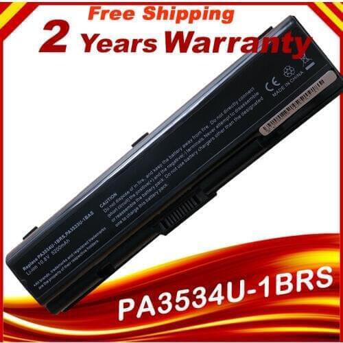 New PA3534U-1BRS Battery for Toshiba Satellite A200 A210 A300 A350 L300 L500 L505 PA3533U-1BRS PA3534U