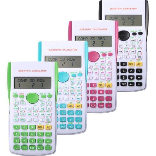 Candy Color Office Mini Scientific Calculator School Student Function Calculator Multifunctional Portable Electronic Calculator