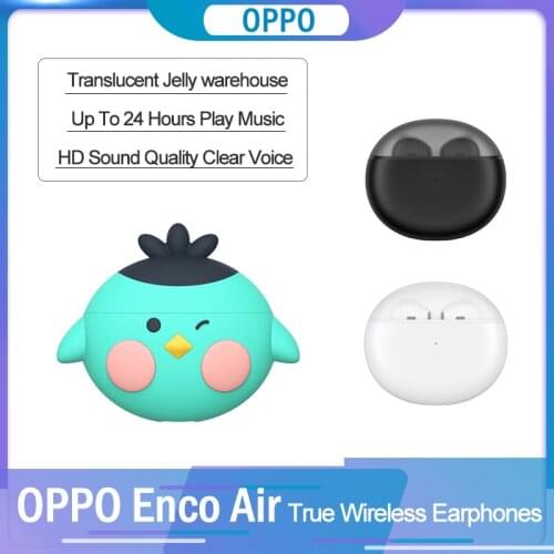 Original NEW OPPO Enco Air True Wireless Earbuds Hadisala Bluetooth 5.2 Headphones with 24H Playtime in-Ear Headset for Sports