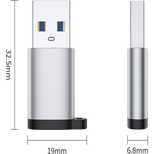 Type C to USB Adapter 3.0 USB C Male A Female Data Connector Converter