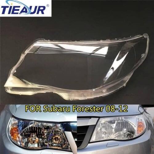 Headlamp Lens Cover for Subaru Forester 08-12 Auto car Transparent Clear Shell Replacement