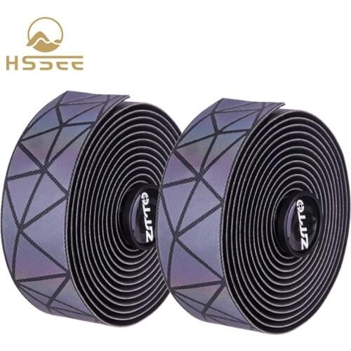 Official Authentic Bicycle Handlebar Strap Gradient Gray Non-Slip Bicycle Steering Wheel Strap 2pcs Cycling Bike Accessories