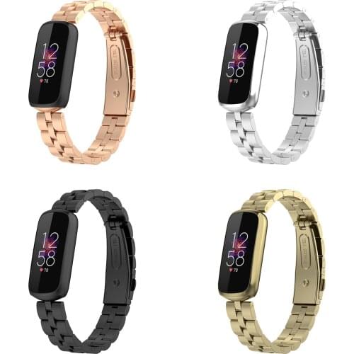 Correa Stainless Steel Watch Band For fitbit Luxe Bracelet For Fitbit Luxe Belt Wristband For fitbit luxe strap Accessories