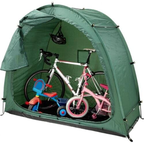 Cycling Single Tents Bicycle Tent Heavy Duty Space Saving Waterproof Weatherproof Outdoor Storage Mountain Bike Shed Tent