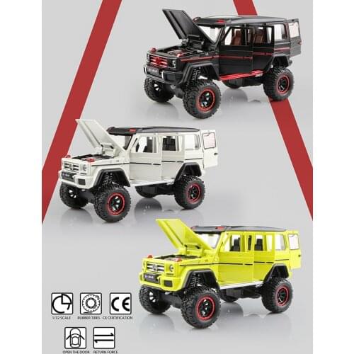 New Arriavl Big G500 4x4 Off-Road SUV 1:32 Alloy Car Model CheZhi Simulation Exquisite Diecasts Toy Vehicles Gifts For Children