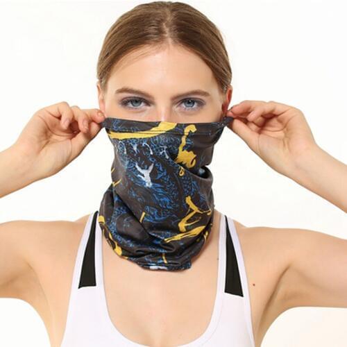 2020 Cycling Outdoor Scarf Men Women Sun Protection Bandana Neck Gaiters Riding Camping Scarf Multi Function Hiking Bandanas