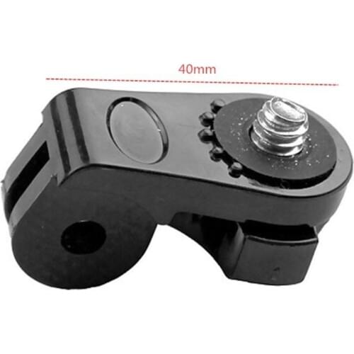 5PCS Black Conversion Adapter 1/4" Mini Tripod Screw Mount for GoPro Action Camera