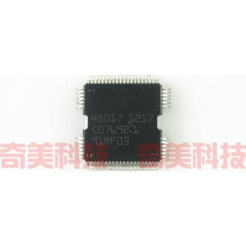 5PCS/LOT 48017 QFP64 car fuel injection module driver chip IC new iron stock offer