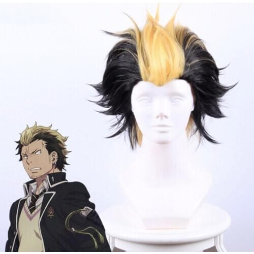 Anime Blue Exorcist Cosplay Wigs Ryuuji Suguro Cosplay Heat Resistant Synthetic Wig Hair Halloween Carnival Party Ao No Exorcist
