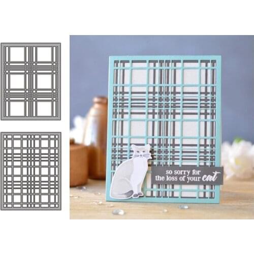 Double Layer Overlay Cutout Frame Metal Cutting Dies for Scrapbooking Handmade Mold Cut Stencil DIY Card Make Mould Model Craft