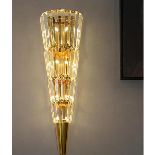 Crystal Wall Lamp Modern Bedside Lamp Living Room Bedroom Tiffany Sconce Led Light for Mirror Makeup Vanity Light Light Luxury