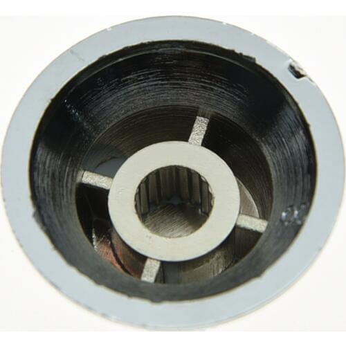 KAISH Chrome Plated ST Style Guitar Knobs V Volume T Tone Knobs