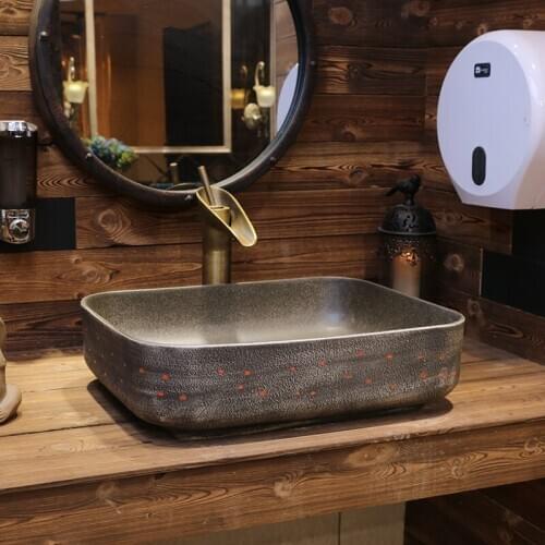 Jingdezhen ceramic art counter basin wash basin lavabo sink Bathroom sinks ceramic washing basin