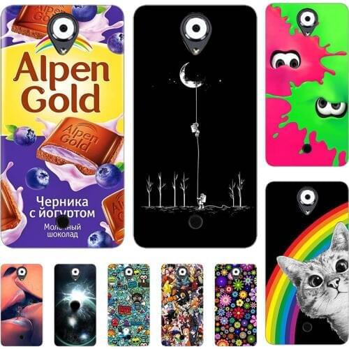 Luxury Printing Case For BLU R1 HD / WiKo U FEEL Ufeel Art Printed Flower Cell Phone Cover Rose Funda Cute Animal Coque