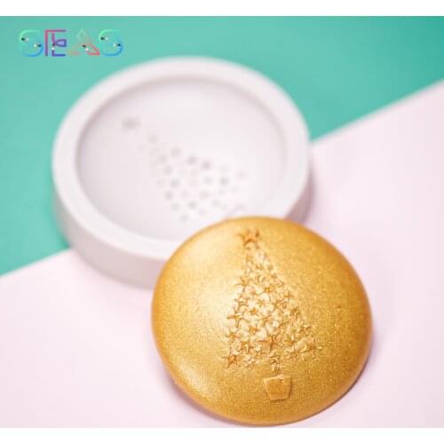 Silicone Mold Pastry Decorate Mold Cake Baking Molds Star Christmas Tree Biscuit Maker Pastry Tools Accessories Kitchen Tools