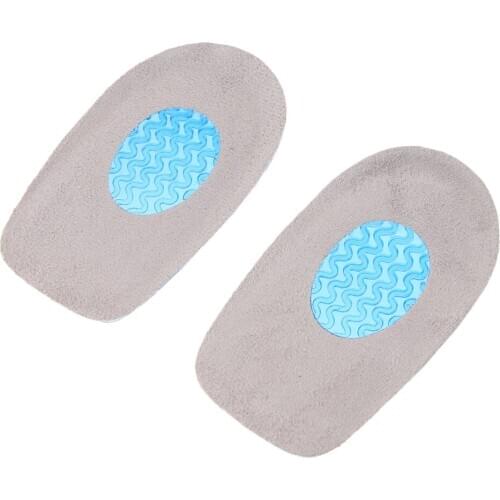 Silicone Heel Cup Protectors Shoes Pads Cushion Orthotic Plantar Feet Pain Care