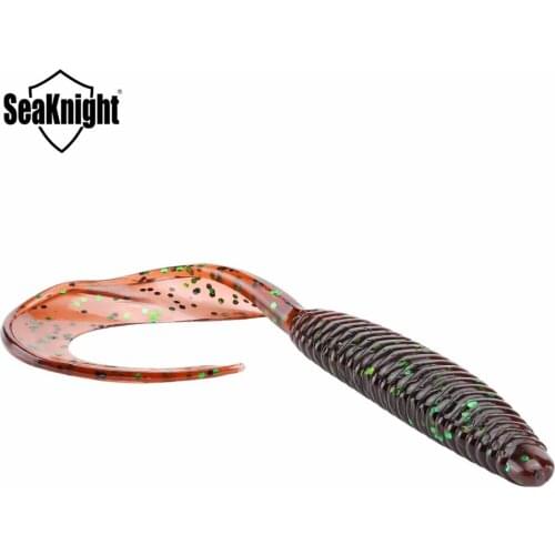 SL014 Soft Fishing Lure 6Pcs/Lot 127mm/5in 7.0g Drongo Silicone Soft Lure Baits Fish Worm Swimbaits Fishing Tackle