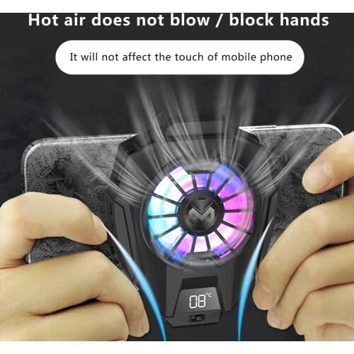Universal Mini Mobile Phone Cooling Fan Radiator Turbo Hurricane Game Cooler Cell Phone Cool Heat Sink For Samsung/IPhone/Xiaomi
