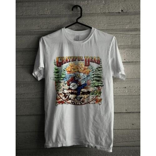 Vintage Grateful Dead 1994 Fall Tour Banjo Skeleton Mountain T-Shirt New
