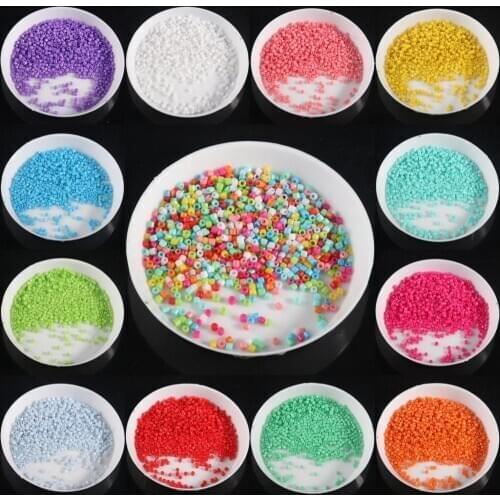 2mm Delica Beads Illusory Colors Glass Seed Bead Silver Lined Crystal Miyuki Bead For DIY Jewelry Making Earrings Bracelet Craft