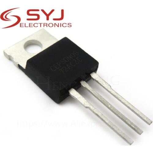 5pcs/lot CEP50N06 50N06 TO-220 60V 50A In Stock