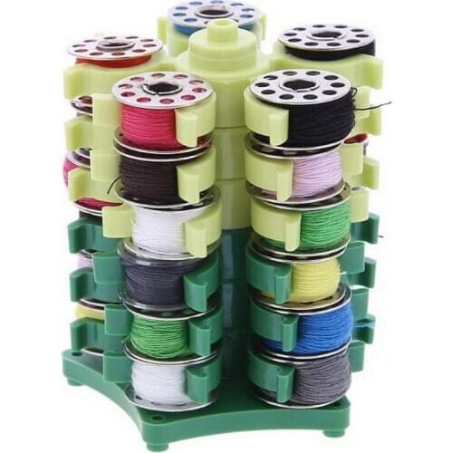 50pcs Stack'N Store Embroidery Bobbins Tower Storage for 30 BOBBINS SEWING QUILT sport toy