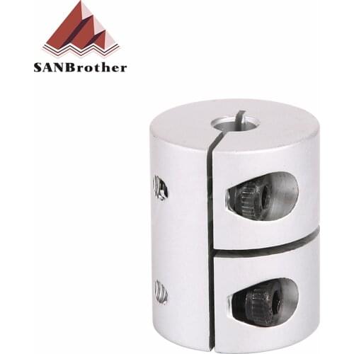 3D Printers Parts High Precision Rigid Coupling Aluminium alloy Shaft Coupler Screw D20L25 5x8x25mm For Stepper Motor