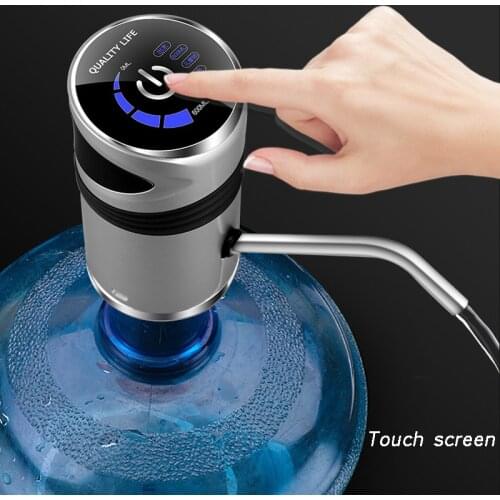 Water Dispenser Intelligent Automatic Electric Portable Drinking for Bottle Switch Silent Charging Touch Tap Pump with dispenser