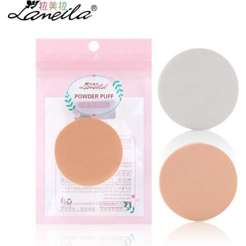 Wet And Dry Dual Purpose Makeup Puff Skin-Friendly Circle Puff Party Circle Frayed Edge Sponge 212