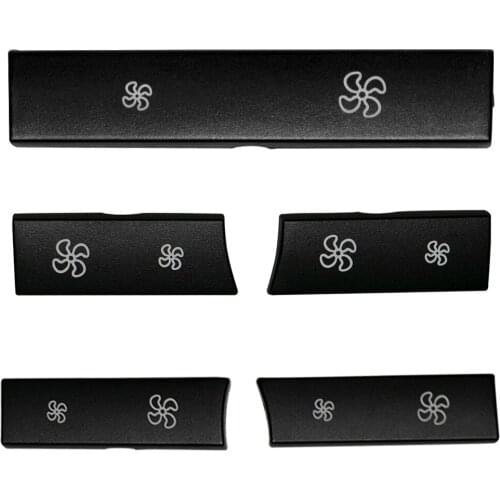 Car Fan Button for BMW 5/7 Series F10 F02 Air Conditioning Cover Air Volume Control Switch Car Auto Replacement Parts