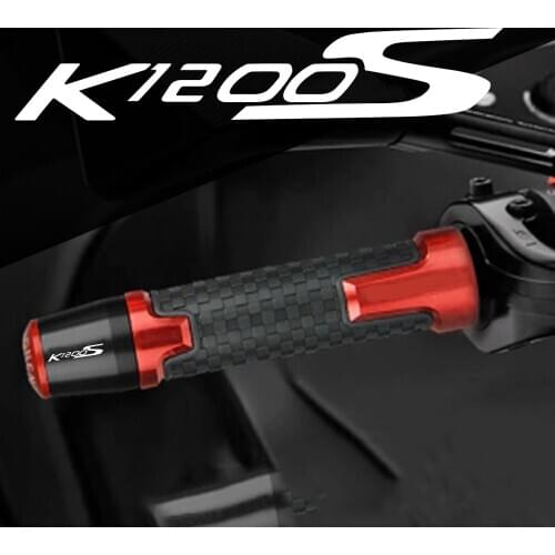 Motorcycle Handlebar Ends cap Grip Bar End Handle Handlebar Plug End Cap grip For BMW K1200S K 1200 S 2004 2005 2006 2007 2008