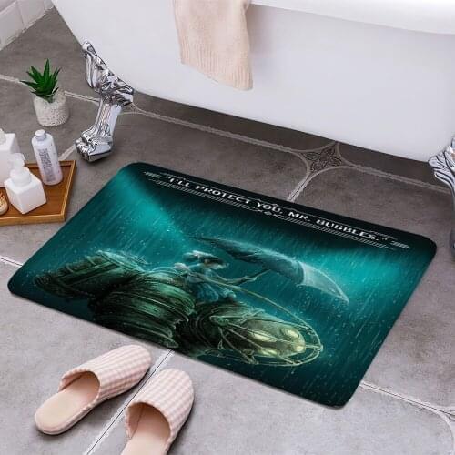 Saving Mister Bubbles 3D Print Doormats Rectangle Non-Slip DoorMat Bedroom Kitchen Entrance Print Door rugs Dropshipping