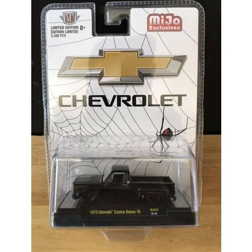 M2 machines 1:64 1973 Chevrolets Black widow Collection Metal Die-cast Simulation Model Cars Toys