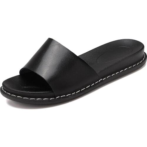 2021 Summer Women Casual Shoes Slippers Rome Retro Thick Bottom Open Toe Sandals Beach Slip On Slides Brand Design Sandals Cool