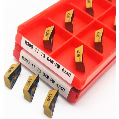 R390 11T304 PM 4240 Carbide inserts for lathe metal cutting tools for indexable cutting tools Turning Insert