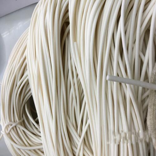 Foamed silicone rubber seal strip Round dia1 1.5 2 3 4 5 6 7 8 9 10 mm Oring line cord Foaming rubber molding damper Round Solid