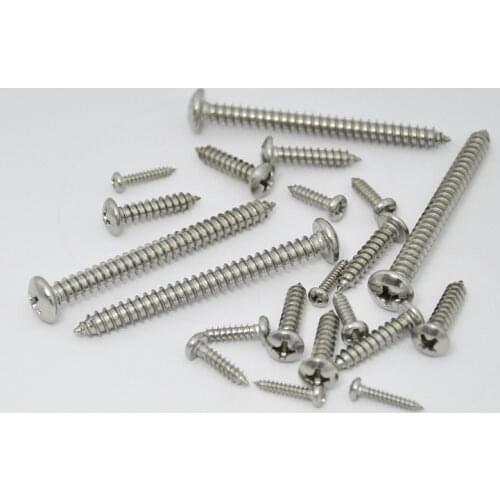 Stainless steel round head tapping screws (2.2mm \\ 3mm) For Nitro Gasoline Engines Airplane