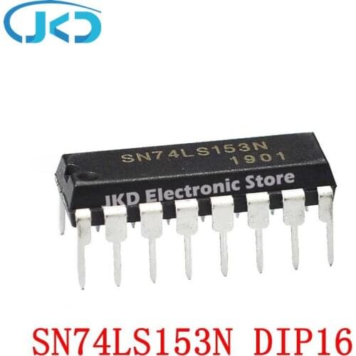10pcs SN74LS153N 74LS153N 74LS153 DIP-16 New IC