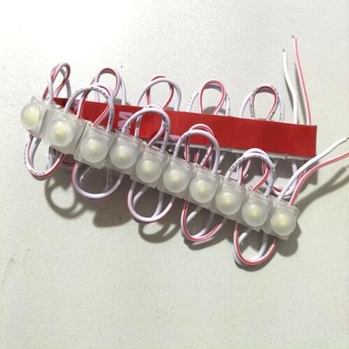 1000pcs Mini LED Channel Letter Module Injection Small Narrow Lightbox Module Warm White 12mmx10mm 1 LED Single Module 2835 12V