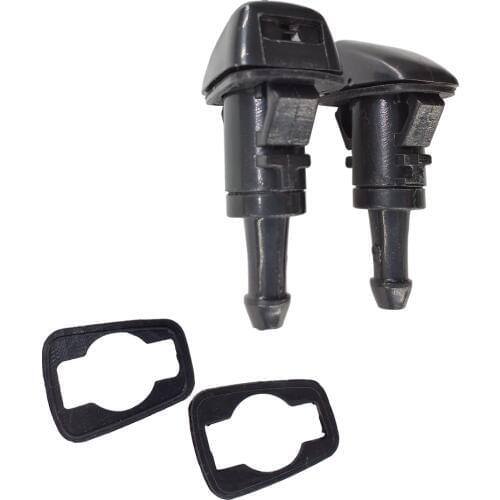 2PCS Auto Car Windshield Washer Wiper Water Spray Nozzle For Chrysler 300 Dodge Avenger Jeep Compass Ram 1500 Car Accessories