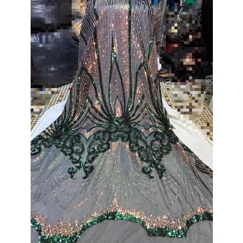 5yards/bag Embroider sequin fashionable euramerican style chromatic cloth is used at formal attire fashionable dress design HS8