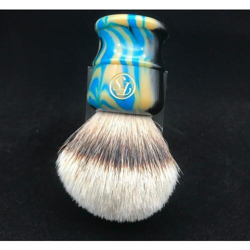 Promotion Sales "FS"-26mm Silvertip Badger Shaving Brush Faux Lapis Handle FREE SHIPPING