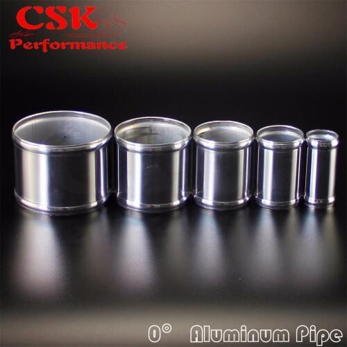 Aluminum Hose Adapter Tube Joiner Pipe Coupler Connector 25mm 0.98" Inch L=76mm