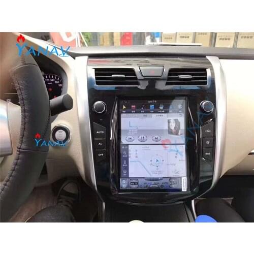 10.4 inch PX6 Vertical Screen Android 9.0 Car Radio For-Nissan Teana 2013-2018 Gps Android navigation radio Stereo multimedia pl