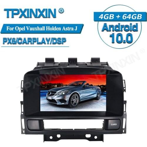 PX6 For Opel Vauxhall Holden Astra J 2010-2013 Car Multimedia Player GPS Navigation Audio Stereo Screen Head Unit Tape Recorde
